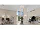 Elegant lobby featuring a grand piano and stylish furnishings at 3301 Bayshore Blvd # 2207B, Tampa, FL 33629