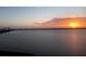 Scenic water view overlooking the city skyline during sunset with sun reflecting on the bay at 3301 Bayshore Blvd # 2207B, Tampa, FL 33629