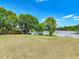 Lush backyard with serene lake view, providing a peaceful and picturesque setting for relaxation and recreation at 3810 Hollister Pl, Brandon, FL 33511