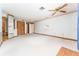 Spacious main bedroom features a ceiling fan, walk-in closet, and large window at 4104 W Watrous Ave, Tampa, FL 33629