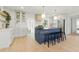 Bright kitchen featuring a large island with seating, sleek appliances, and custom cabinetry for ample storage at 4219 26Th N Ave, St Petersburg, FL 33713