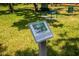 Educational sign about the local Lizard Brown Anole at community park at 4410 Natures Reach Ter, Parrish, FL 34219