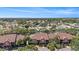 Gorgeous aerial view of the community with mature landscaping at 5636 Baywater Dr # 5636, Tampa, FL 33615