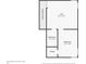 Detailed second floor plan highlighting the layout and room dimensions at 7815 Blue Spring Dr, Land O Lakes, FL 34637