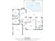 Detailed floor plan showcasing the layout of the home, including room dimensions and features at 914 Woodland Dr, Palm Harbor, FL 34683