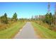 Expansive views of the community's walking path and tower, creating a serene and inviting atmosphere at 9384 Gladsome Dr, Land O Lakes, FL 34637