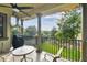 Great view from this balcony of the golf course and lush green landscaping at 1341 Marinella Dr, Palm Harbor, FL 34683