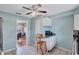 Kitchen view looking through to the dining area at 1984 Trotter Rd, Largo, FL 33774