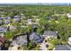 Stunning aerial view of the property showcasing its prime location in a lush, green neighborhood at 3311 Home Ct, Tampa, FL 33611