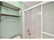The bathtub is fitted with a shower head at 4301 Avanti Cir, New Port Richey, FL 34655