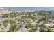 Community aerial view showcasing waterfront homes in lush, green setting at 481 W Davis Blvd, Tampa, FL 33606
