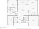 Detailed floor plan illustrating the layout for the lower floor, including room dimensions and features at 481 W Davis Blvd, Tampa, FL 33606