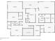 Detailed floor plan illustrating the layout for the upper floor, including room dimensions and features at 481 W Davis Blvd, Tampa, FL 33606