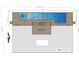 Pool plans with measurements at 481 W Davis Blvd, Tampa, FL 33606