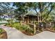 Exterior view of a recreation building with ramp access and view of the water at 5903 Nature Ridge Ln, Lithia, FL 33547