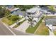 Aerial view of landscaped property showcasing manicured lawn and inviting curb appeal at 706 S Davis Blvd, Tampa, FL 33606