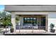 Outdoor balcony with comfortable seating and a stunning view of the city and ocean at 706 S Davis Blvd, Tampa, FL 33606