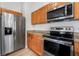 Close up on the modern kitchen featuring stainless steel appliances and granite countertops at 718 30Th N Ave, St Petersburg, FL 33704