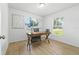 Bright home office with wood laminate flooring and lots of natural light at 718 30Th N Ave, St Petersburg, FL 33704