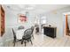 Cozy dining area adjacent to kitchen, perfect for casual meals at 8413 Moulton Dr, Port Richey, FL 34668