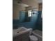 Updated bathroom featuring a new vanity, sink, and updated tile at 9825 41St N St, Pinellas Park, FL 33782