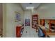 Bright office space with built-in shelving and a functional desk area at 1240 S Missouri Ave # 415, Clearwater, FL 33756