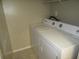 Washer and dryer set in dedicated laundry area at 13289 Arbor Pointe Cir # 201, Tampa, FL 33617