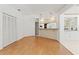 Kitchenette including hanging lights, storage and countertop space at 1379 Matthew Ave, Spring Hill, FL 34609