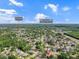 Aerial view displaying proximity to Lansbrook Golf Club and East Lake Community Library at 2720 Wiltshire Ave, Palm Harbor, FL 34685