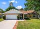 Charming single story home featuring a two-car garage and stone accents at 2720 Wiltshire Ave, Palm Harbor, FL 34685