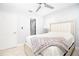 Bright bedroom with tiled floors and access to an updated bathroom at 2805 W Patterson St, Tampa, FL 33614