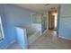 Bathroom featuring a soaking tub with tile surround, separate glass shower, and tile flooring at 3109 Chessington Dr, Land O Lakes, FL 34638
