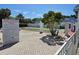 Well maintained pool area with posted rules for the Gardens of Beacon Square Condominiums in Holiday, Florida at 4206 Tamargo Dr # 4206, New Port Richey, FL 34652