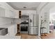 Well-equipped kitchen with stainless steel appliances and modern cabinetry at 4400 2Nd S Ave, St Petersburg, FL 33711