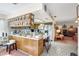 Spacious kitchen with tiled floors, breakfast bar, and ample counter space at 4610 47Th N Way, St Petersburg, FL 33702