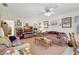 Comfortable living room featuring plenty of natural light and cozy seating at 4610 47Th N Way, St Petersburg, FL 33702