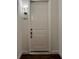 Modern front door with stylish light fixture and unit number 503 at 600 3Rd S Ave # 503, St Petersburg, FL 33701
