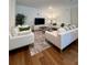 Inviting living room showcasing contemporary furnishings, a decorative rug, and ample space at 600 3Rd S Ave # 503, St Petersburg, FL 33701