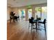 Cozy lounge area with tables and chairs, and access to an outdoor patio at 600 3Rd S Ave # 503, St Petersburg, FL 33701