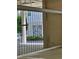 Secure metal gate offering privacy and protection, while allowing natural light and airflow at 600 3Rd S Ave # 503, St Petersburg, FL 33701