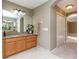 Bathroom featuring a vanity with granite countertop at 11102 Avery Oaks Dr, Tampa, FL 33625