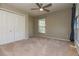 Neutral bedroom featuring carpeted floors and a ceiling fan at 11102 Avery Oaks Dr, Tampa, FL 33625