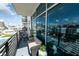 Relax on this balcony with city views at 1120 E Kennedy Blvd # 1208, Tampa, FL 33602