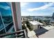 Balcony view overlooking city and cruise ships at 1120 E Kennedy Blvd # 1208, Tampa, FL 33602
