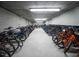 Secured bike storage room offers residents convenient and ample bicycle parking at 1120 E Kennedy Blvd # 1208, Tampa, FL 33602
