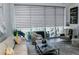 Bright living room with large windows and stylish furniture at 1120 E Kennedy Blvd # 1208, Tampa, FL 33602