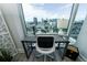 Modern home office space with stunning city views through floor to ceiling windows at 1120 E Kennedy Blvd # 1208, Tampa, FL 33602