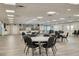 Spacious meeting room with plenty of table seating, neutral walls, and recessed lighting throughout at 1144 Lanyard St, Palm Harbor, FL 34685