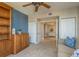 Spacious office features custom cabinetry, natural lighting, and flexible design at 1170 Gulf Blvd # 402, Clearwater, FL 33767