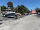 Community parking lot for boat trailers, kayaks, and other recreational equipment at 4225 38Th S Ave # 63C, St Petersburg, FL 33711